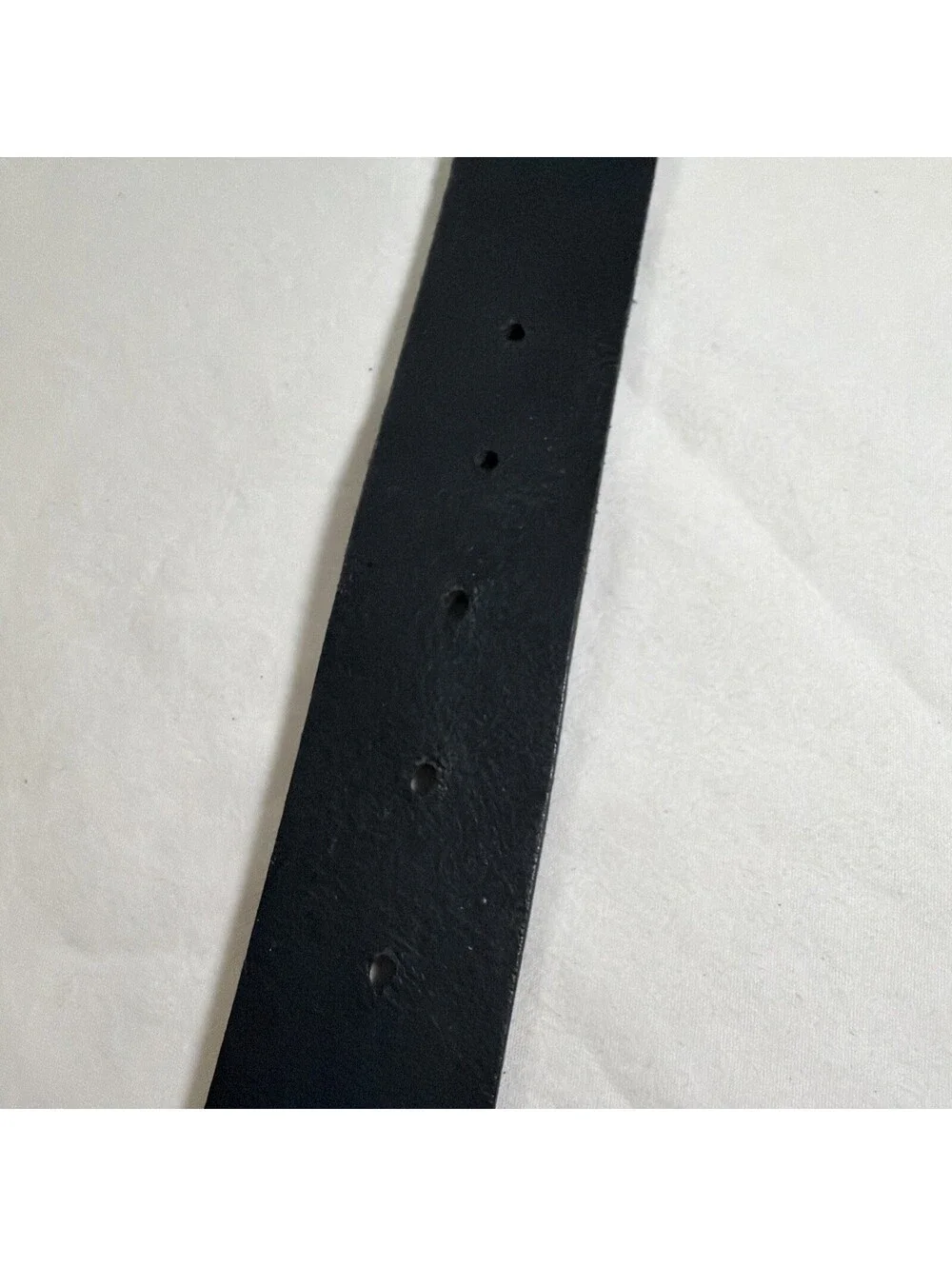 Justin Leather Belt Mens 36 Genuine USA Made Black 232 BK Top Grain leather